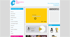 Desktop Screenshot of communicationscouncil.org.au